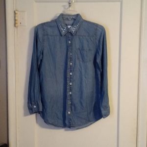 Justice Denim Top